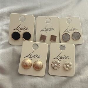 Lovisa Gold Textured Earrings